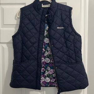 Women's Dark Blue Quilted Vest